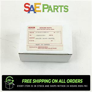 Factory OEM Engine Block Heater 400mz 34mm Brass Heavy Duty 94052226 Isuzu