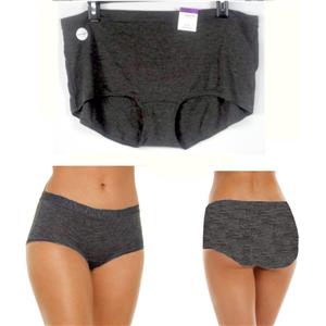 Alfani Mix & Match Ultra Soft Boyshort Charcoal Gray Size 2XL New Panty
