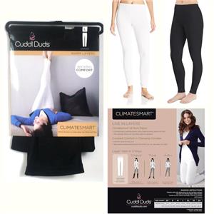 Cuddl Duds Womens Climatesmart Leggings Choose Size & Color New