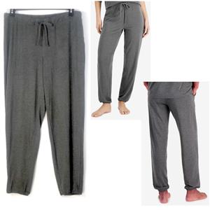 Alfani Womens Super Soft Modal Jogger Pajama Pants Charcoal Choose Size New