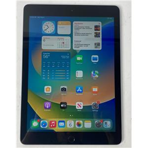 Apple iPad (6th generation) 9.7" A1893  iOS 16.6 Wi-Fi only 128 GB Gray