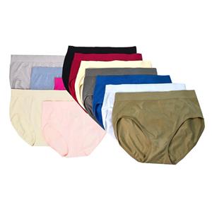 5 Pair Carole Hochman Womans Seamless Brief New Sz S-XL Mixed Open Stock No Box