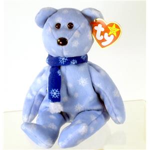 Ty Beanie Baby 1999 Holiday Teddy Bear 8 1/2" Plush Toy Mint