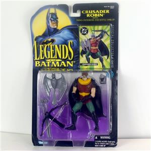 Crusader Robin Crossbow & Shield Set from Legends of Batman Series 1995 on Card