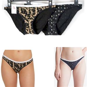 Calvin Klein CK One Cotton Print Bikini Choose Size & Color New QD3785