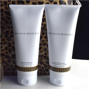 Dennis Basso Sophisticated Shower Gel & Lotion Set Full Size 6.7 oz ea No Box