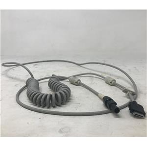 GE Coiled Patient EKG/ECG Acquisition Cables ECAM-GE14-S for GE MAC 5000/5500