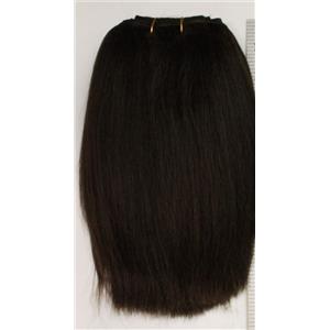 Brown #2 camel hair weft  double row straight 6-8" x 42 " 26262 HP