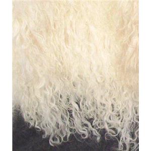 3" sq natural no seam  tibetan lambskin  wig 11426