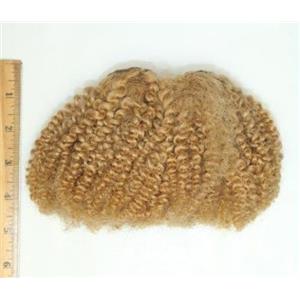 Blonde golden bebe curl tight curl - mohair weft clearence 7-8" x200" 26870 FP