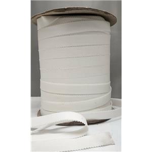 Crownette trims Finishing Elastic white full spool abt 150 ydx5/8" 26901