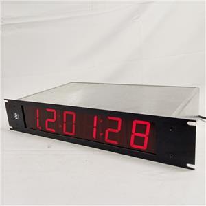 ESE ES-996U 6-Digit Studio Desktop Time Clock Code Remote Display - WORKING