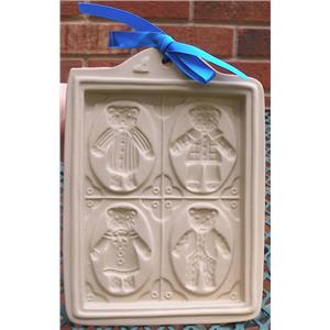 Brown Bag Cookie Art Mold * 1995 Bear Family Album