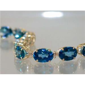 B005, Neptune Garden Topaz Bracelet