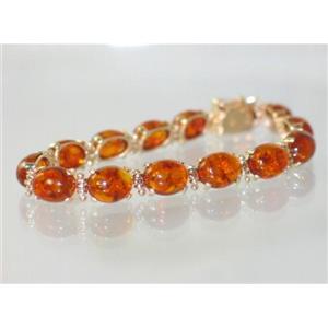 B003C, Amber Gold Bracelet