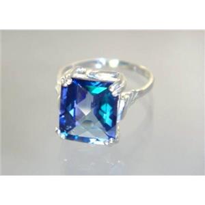 SR188, Neptune Garden Topaz, 925 Sterling Silver Ring
