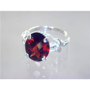 Mozambique Garnet, 925 Sterling Silver Ring, SR154