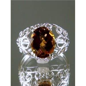 SR162, Twilight Fire Topaz Sterling Silver Ring