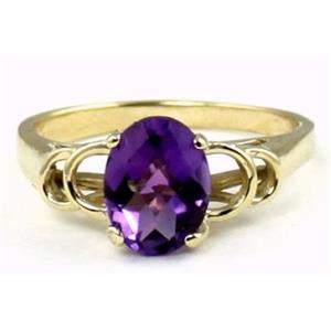 10K, 14K or 18K Gold Ladies Ring, Amethyst, R300