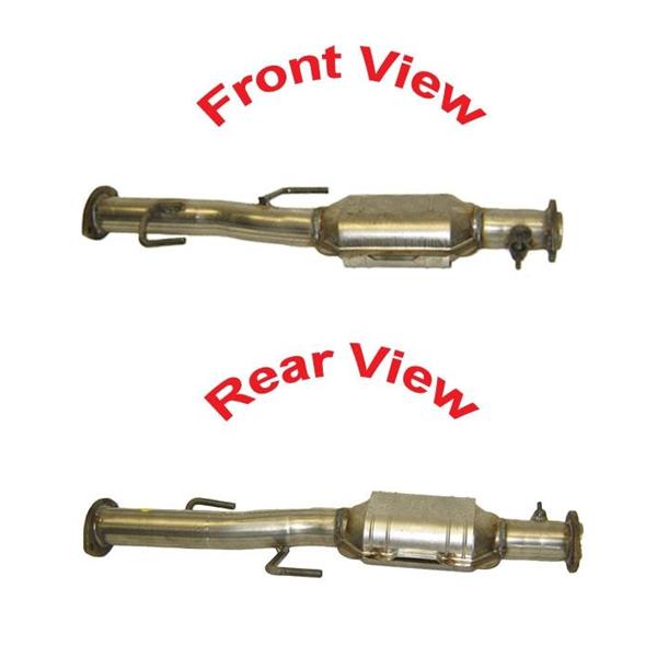 0102 Toyota 4 Runner 4Runner 3.4L Rear Catalytic Converter California