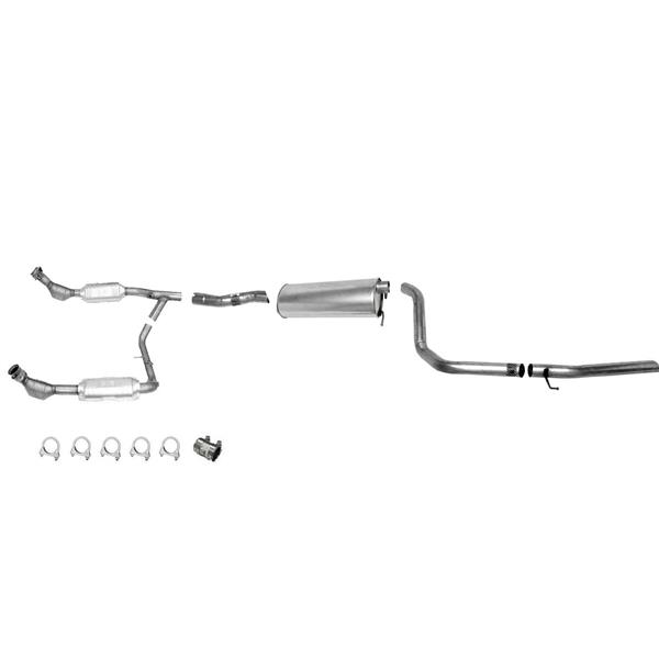 99 00 5 4l expedition 4x4 exhaust system 2 catalytic converter must ck info mac auto parts 99 00 5 4l expedition 4x4 exhaust