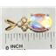 P043, Mercury Mist Topaz 14K Gold Pendant