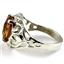 Sterling Silver Ladies Ring, Twilight Fire Topaz, SR004