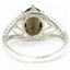SR137, Smoky Quartz, 925 Sterling Silver Ring