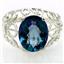 SR162, Neptune Garden Topaz, 925 Sterling Silver Ring