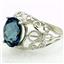 SR162, Neptune Garden Topaz, 925 Sterling Silver Ring