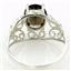 SR162, Smoky Quartz, 925 Sterling Silver Ring