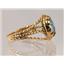 10K, 14K or 18K Gold Ladies Ring, Mystic Fire Topaz, R070