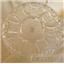 Vintage Crystal Glass 10" Serving Dish w/ Silver Handle