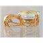 P050, Mercury Mist Topaz 14K Gold Pendant