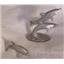 Pewter Dolphins Spoontiques PP442 & 113 Collectible