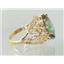 10K, 14K or 18K Gold Ladies Ring, Mystic Fire Topaz, R260