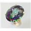 10K, 14K or 18K Gold Ladies Ring, Mystic Fire Topaz, R217