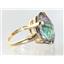 10K, 14K or 18K Gold Ladies Ring, Mystic Fire Topaz, R217