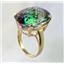 10K, 14K or 18K Gold Ladies Ring, Mystic Fire Topaz, R217