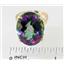 10K, 14K or 18K Gold Ladies Ring, Mystic Fire Topaz, R217