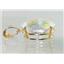 P082, Mercury Mist Topaz 14K Gold Pendant