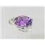 925 Sterling Silver Pendant, Amethyst, SP040