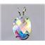 925 Sterling Silver Pendant, Mercury Mist Topaz, SP004