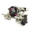 925 Sterling Silver Post Earrings, Mystic Fire Topaz, SE012