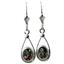 925 Sterling Silver Leverback Earrings, Mystic Fire Topaz, SE008