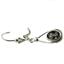 925 Sterling Silver Leverback Earrings, Mystic Fire Topaz, SE008