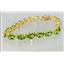 B002, Peridot Gold Bracelet
