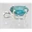 925 Sterling Silver Pendant, Paraiba Topaz, SP040