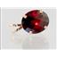 P040, Mozambique Garnet 14K Gold Pendant