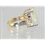 10K, 14K or 18K Gold Ladies Ring, Mercury Mist Topaz, R201